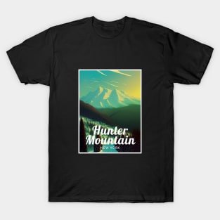 Hunter Mountain New York United States Ski T-Shirt